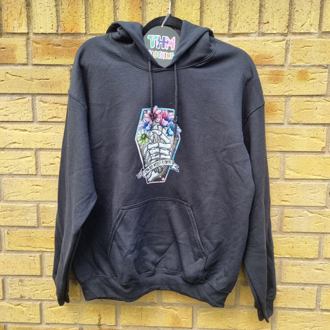 Large Flowers Hoodie